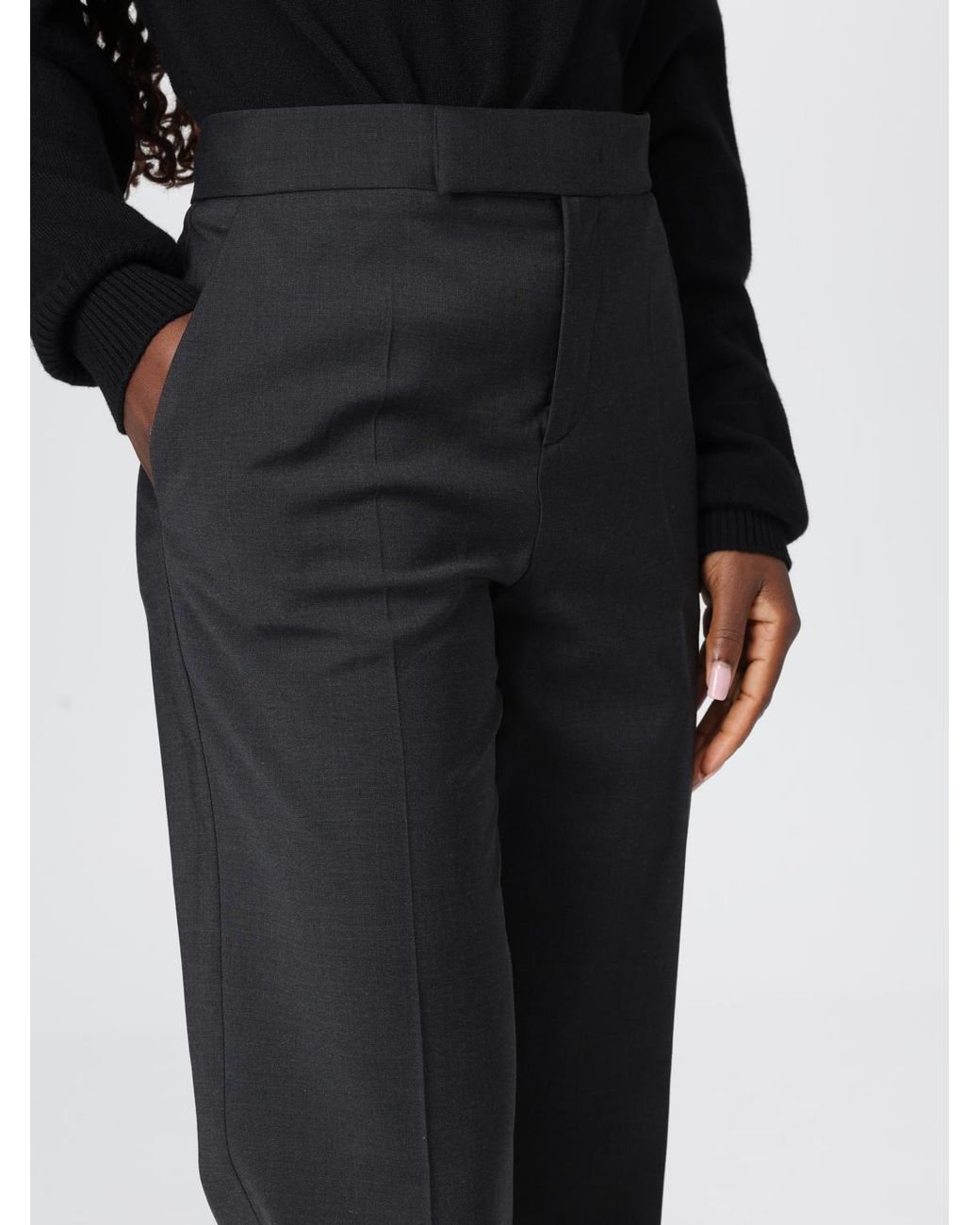Alberta Ferretti Black Trousers