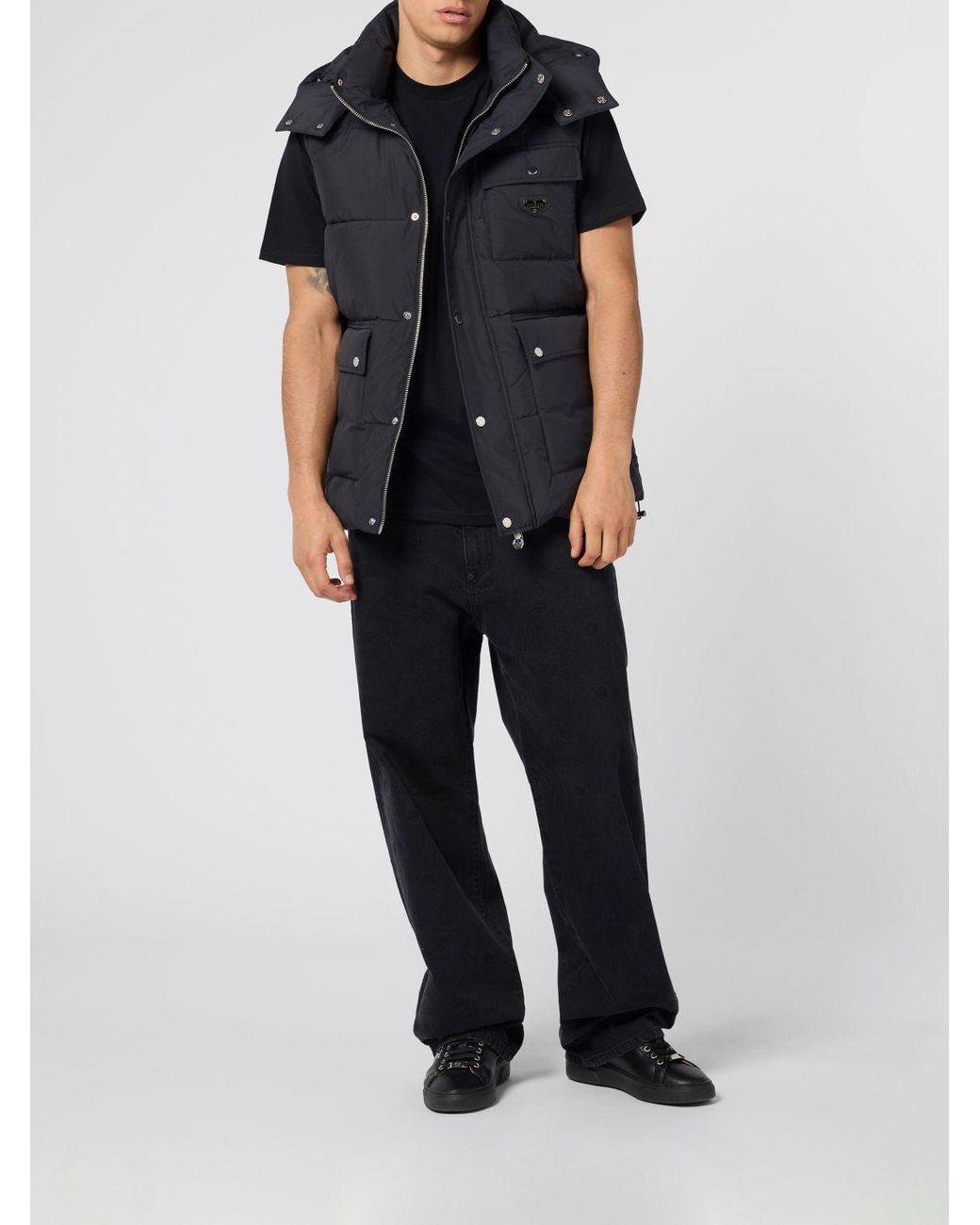 Philipp Plein Blue Suit Vest for men