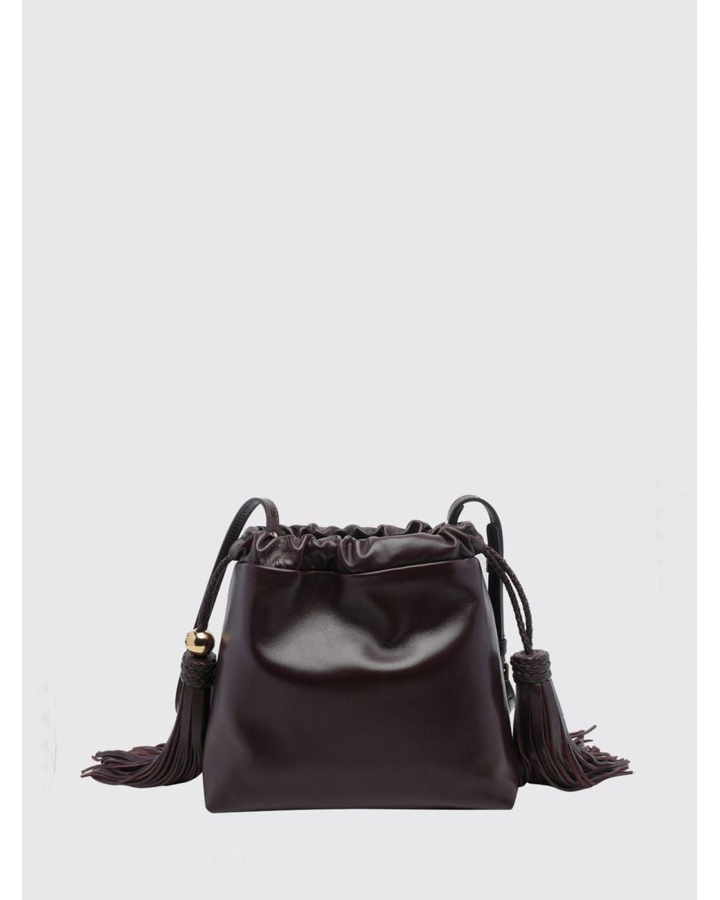 Etro Red Kalispera Mini Bucket Bag