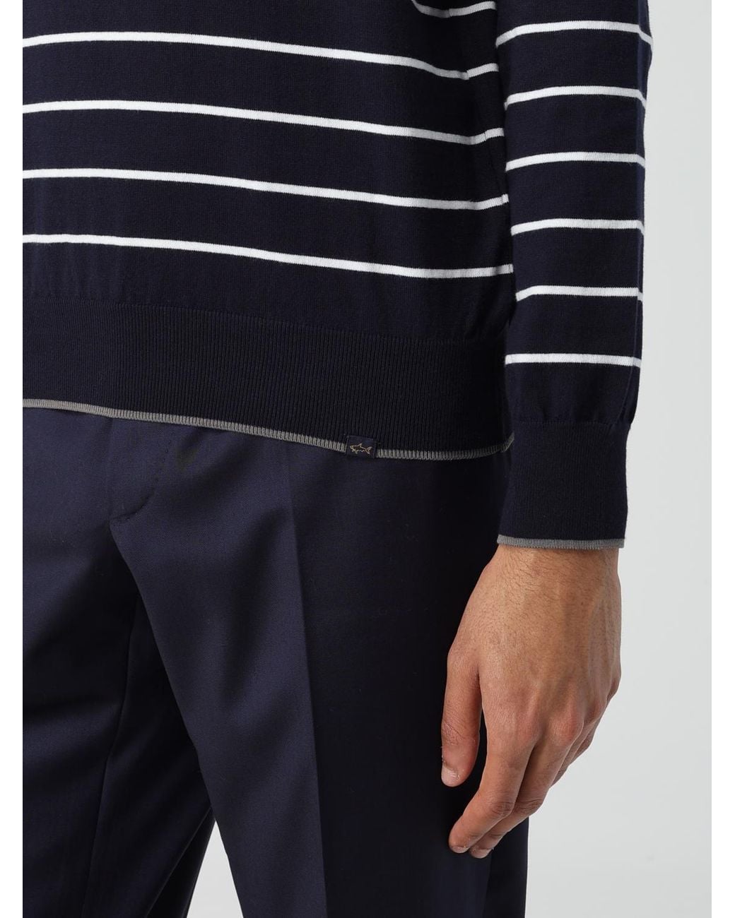 Paul & Shark Blue Sweater for men
