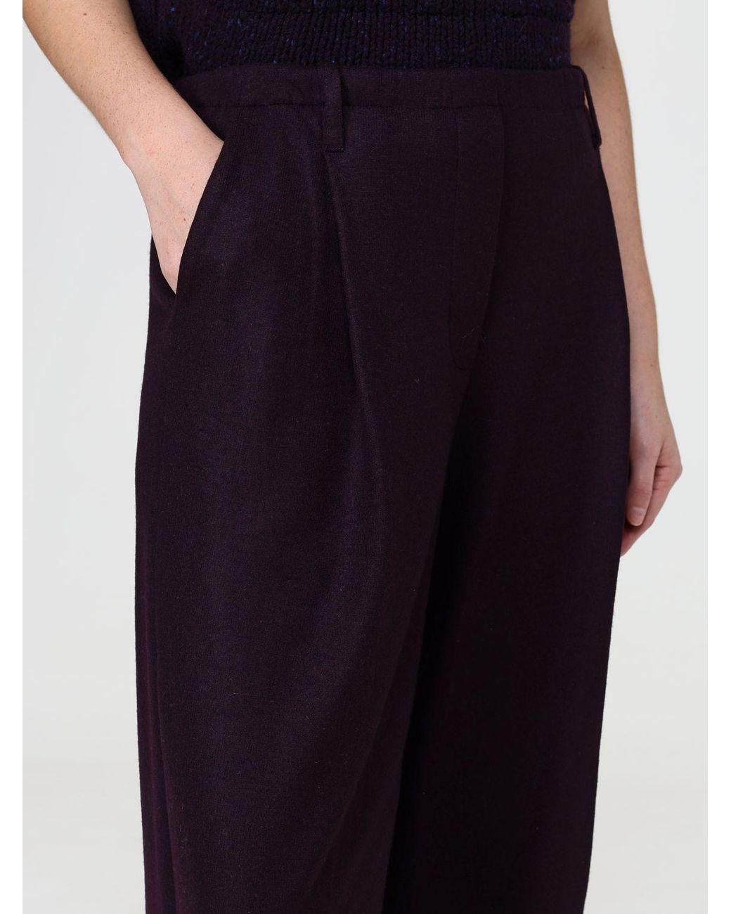 Liviana Conti Black Arthur High-Waisted Palazzo Trousers