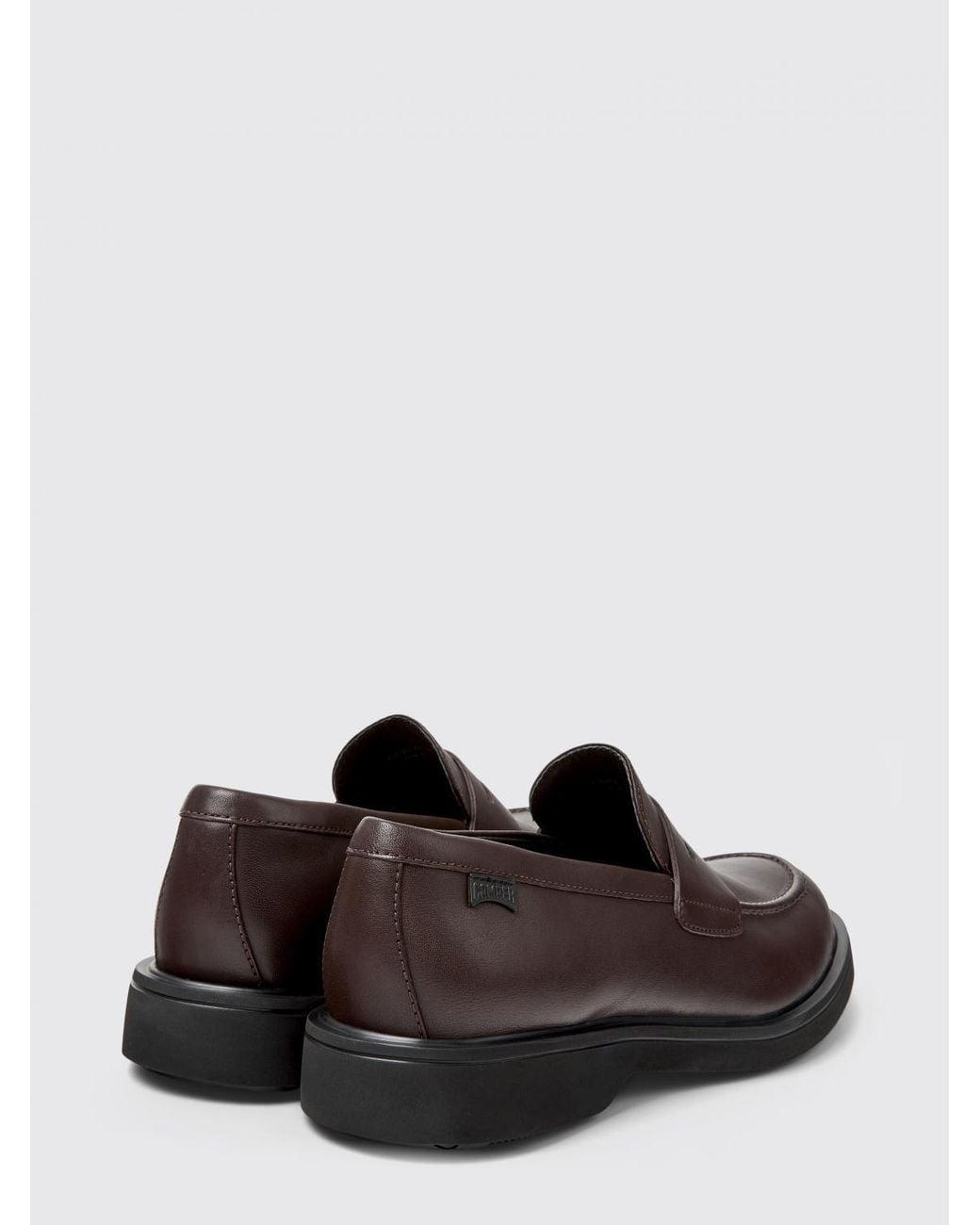 Camper White Norman Loafers for men