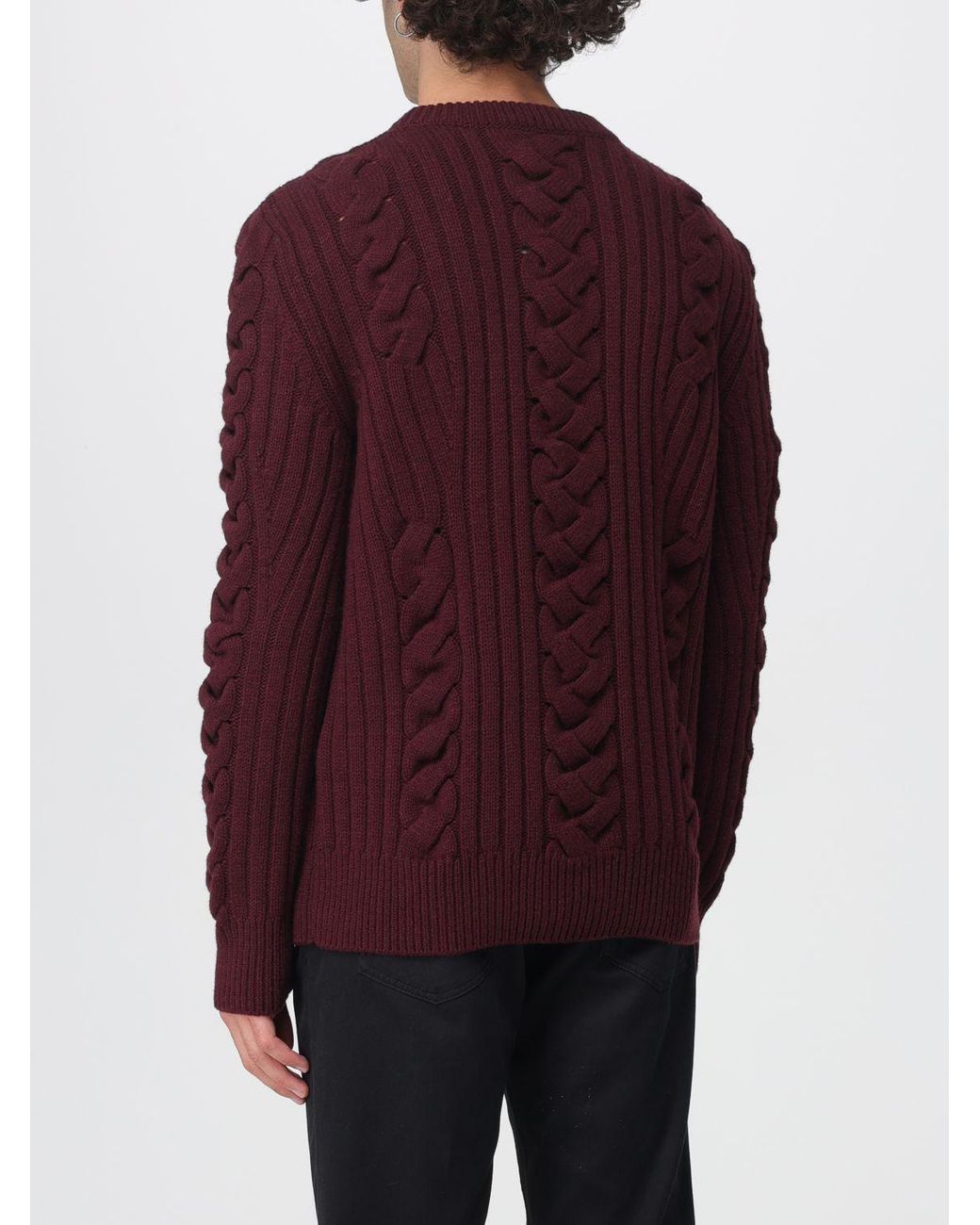 McQueen Purple Jumper for men
