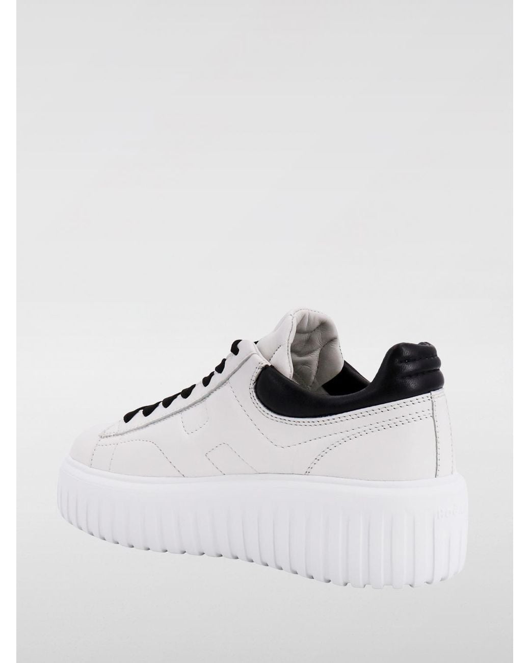 Baskets En Cuir Hogan en coloris Metallic