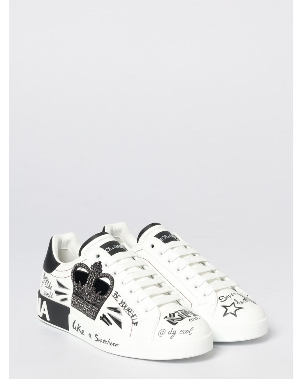 Dolce & Gabbana White Sneakers for men
