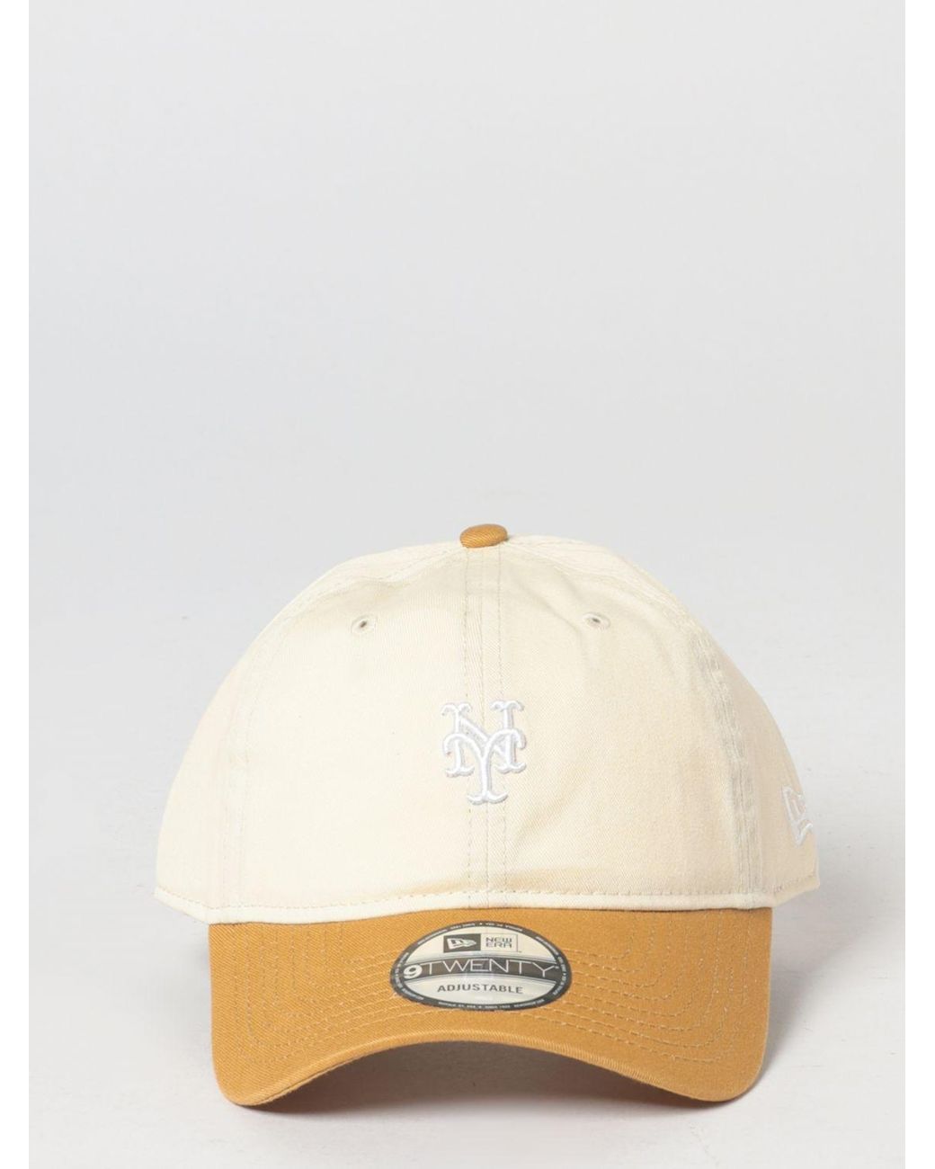 KTZ Natural 9Twenty New York Mets Cotton Cap for men