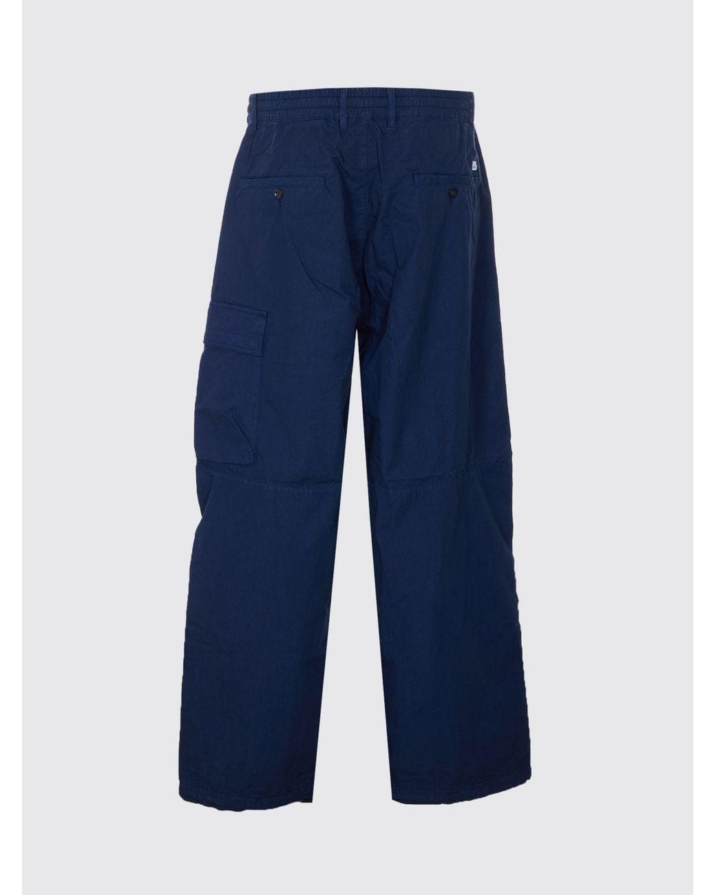 C P Company Blue Cargo Trousers for men