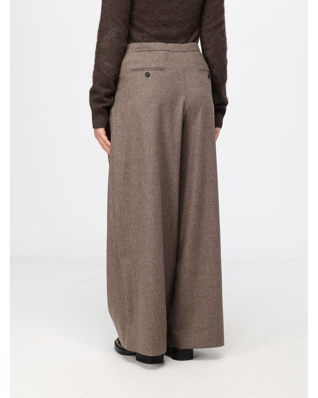Max Mara Brown Pants