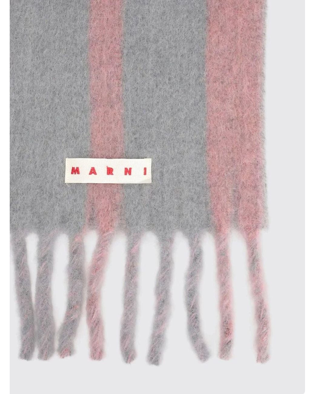 Marni White Scarf