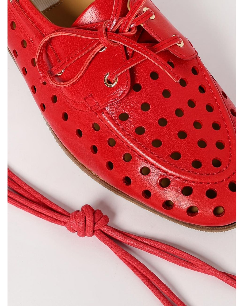 Bally Red Shoes