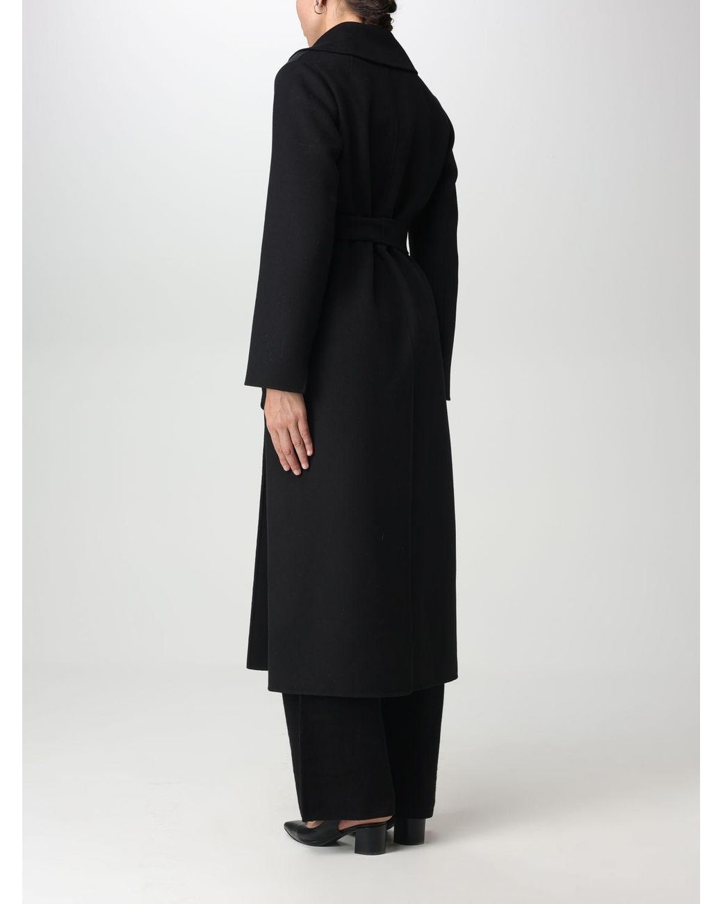 Max mara deals black coat