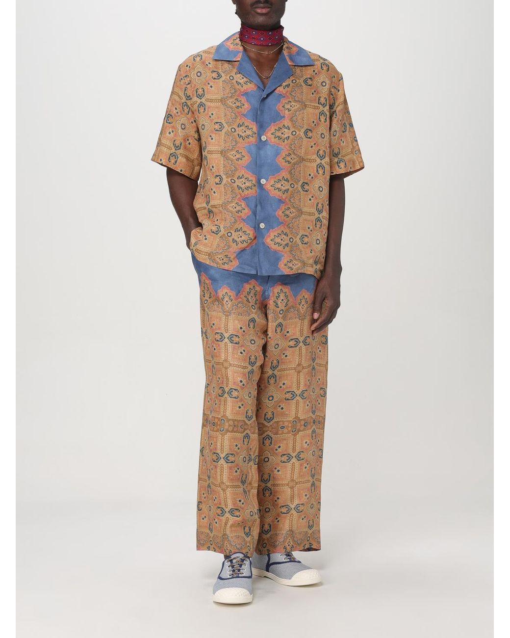 Valentino Blue Trousers for men