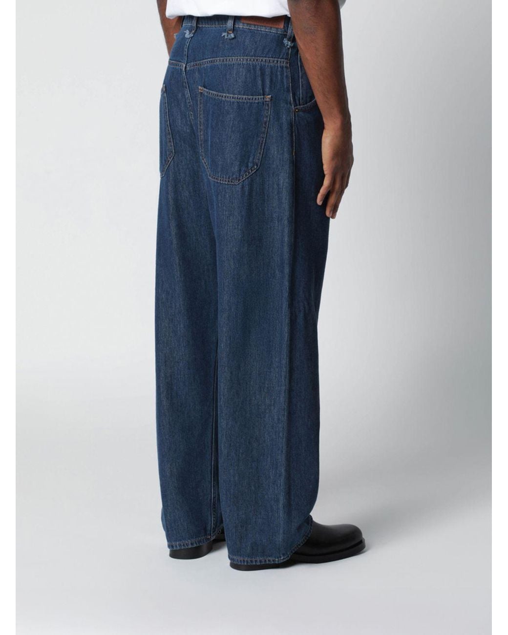 DARKPARK Blue Wide-Leg Jeans for men