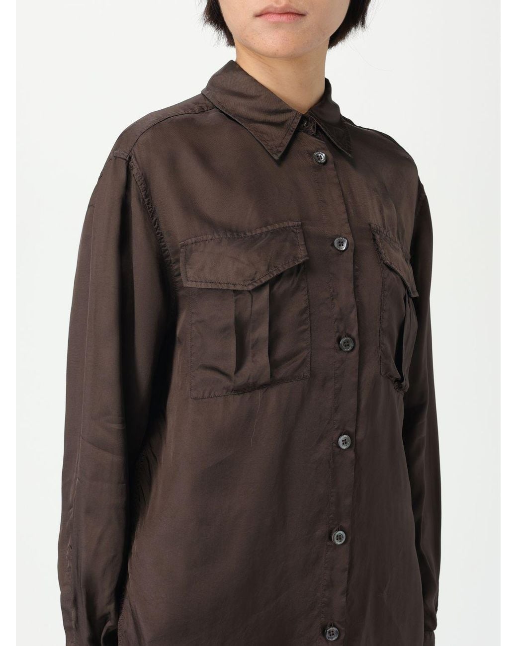 Aspesi Brown Shirt