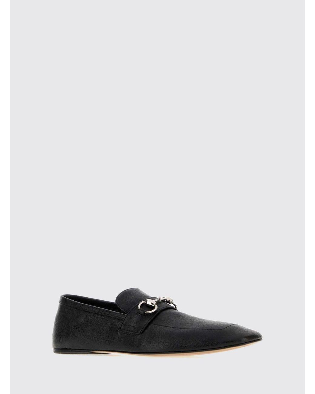 Gucci White Ragazzo Smooth Calfskin Loafers With Horsebit Detail