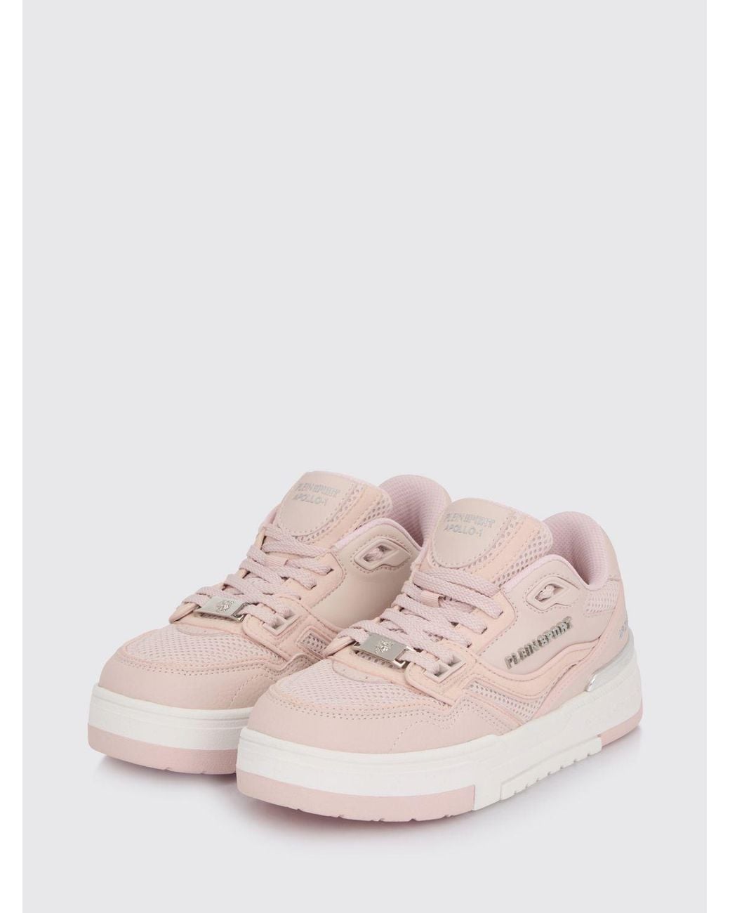 Philipp Plein Pink Apollo-1 Mesh And Polyester Sneakers for men