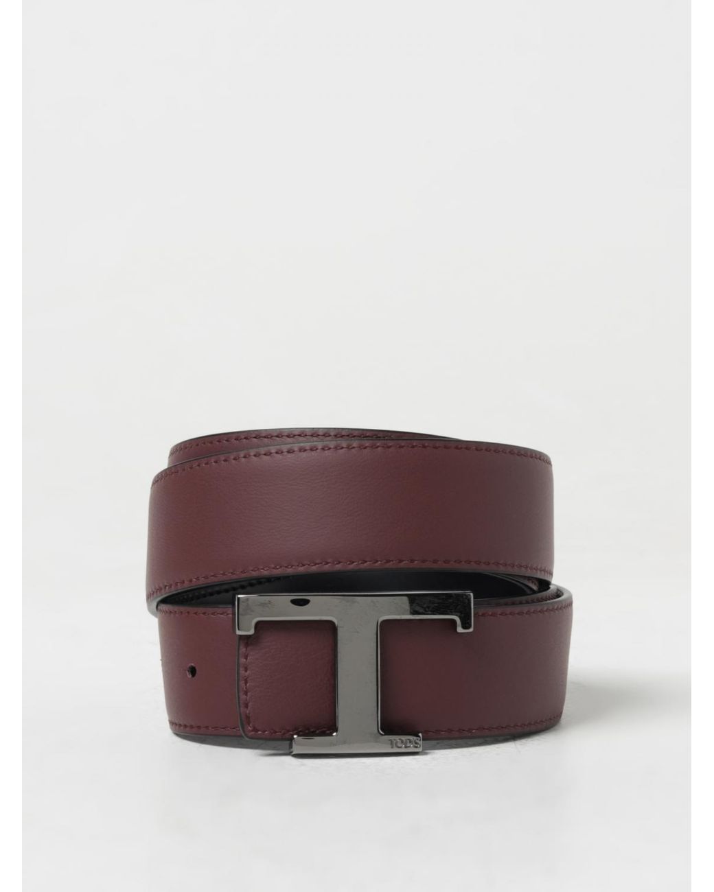 Tod's Wendegürtel Aus Leder in Black für Herren