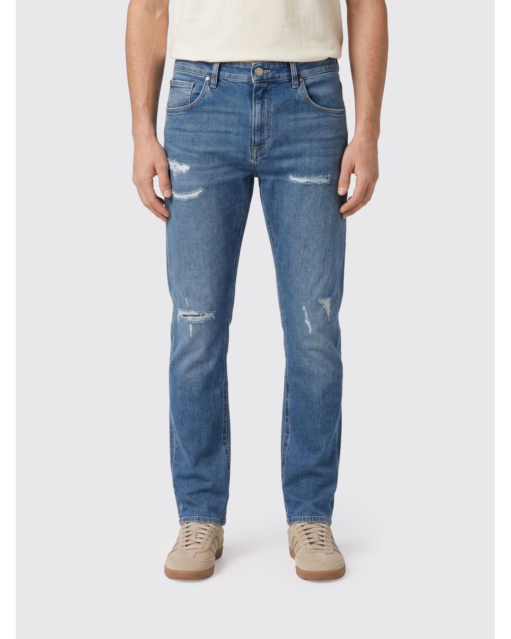PT Torino Blue Slim Fit Skinny Jeans for men
