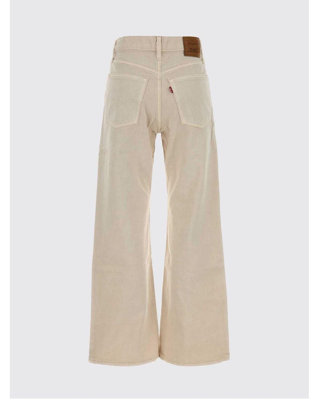 Levi's Natural Mid-Rise Flared Jeans