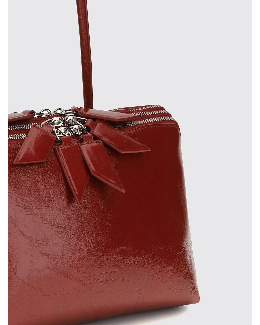 The Attico Red Shoulder Bag
