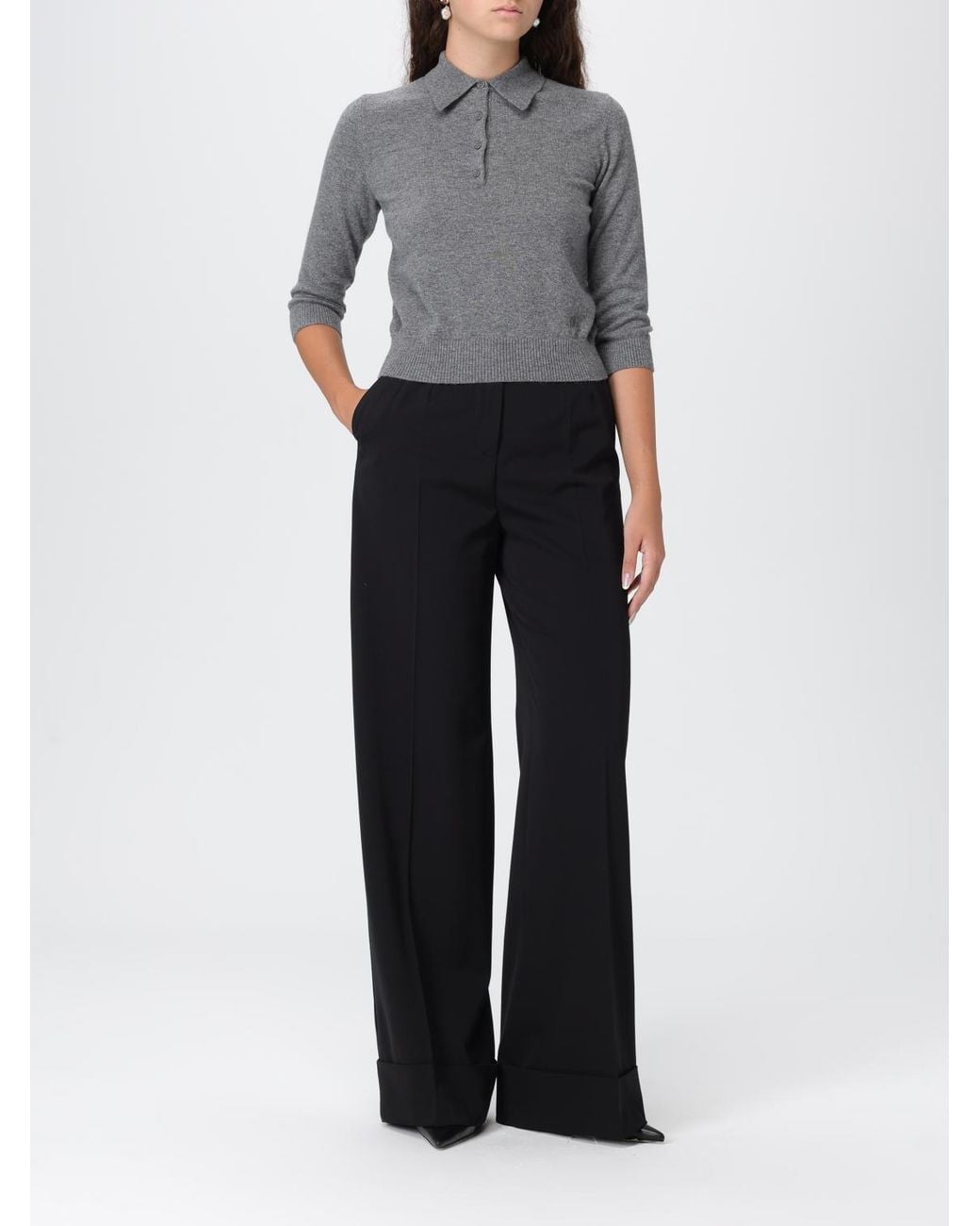 Dolce & Gabbana Black Dolce &Amp Gabbana Classic Virgin Wool Trousers
