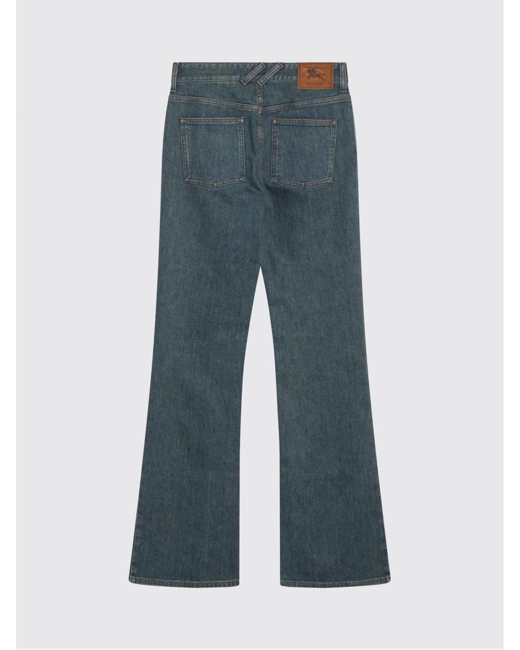 Burberry Blue Flared Stretch Denim Jeans