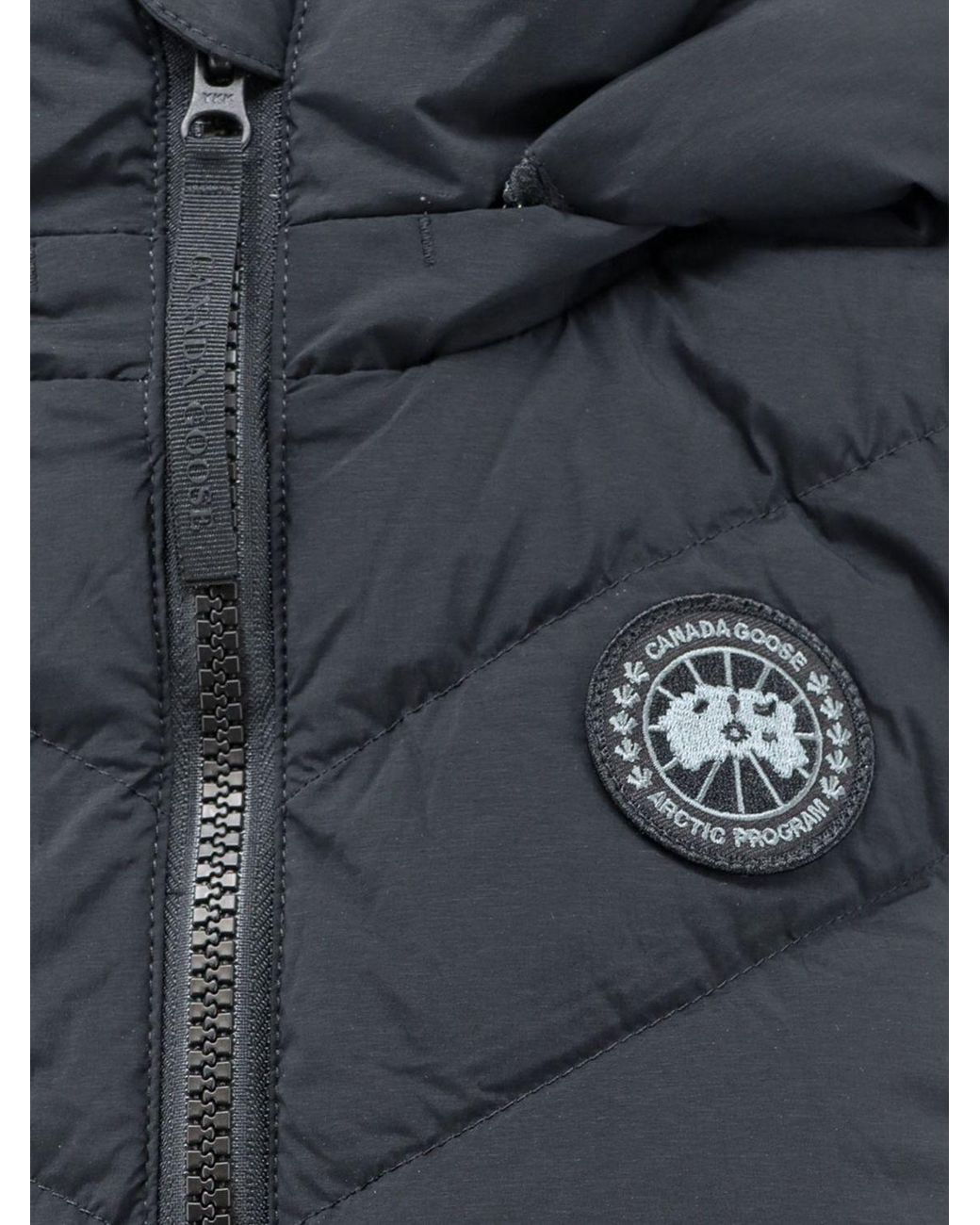 Canada Goose Blue Clair Hooded Padded Gilet