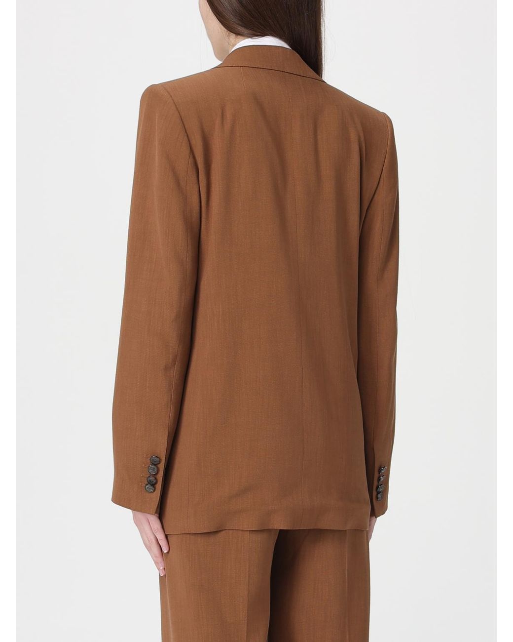 Americana De Botonadura Sencilla Etro de color Brown