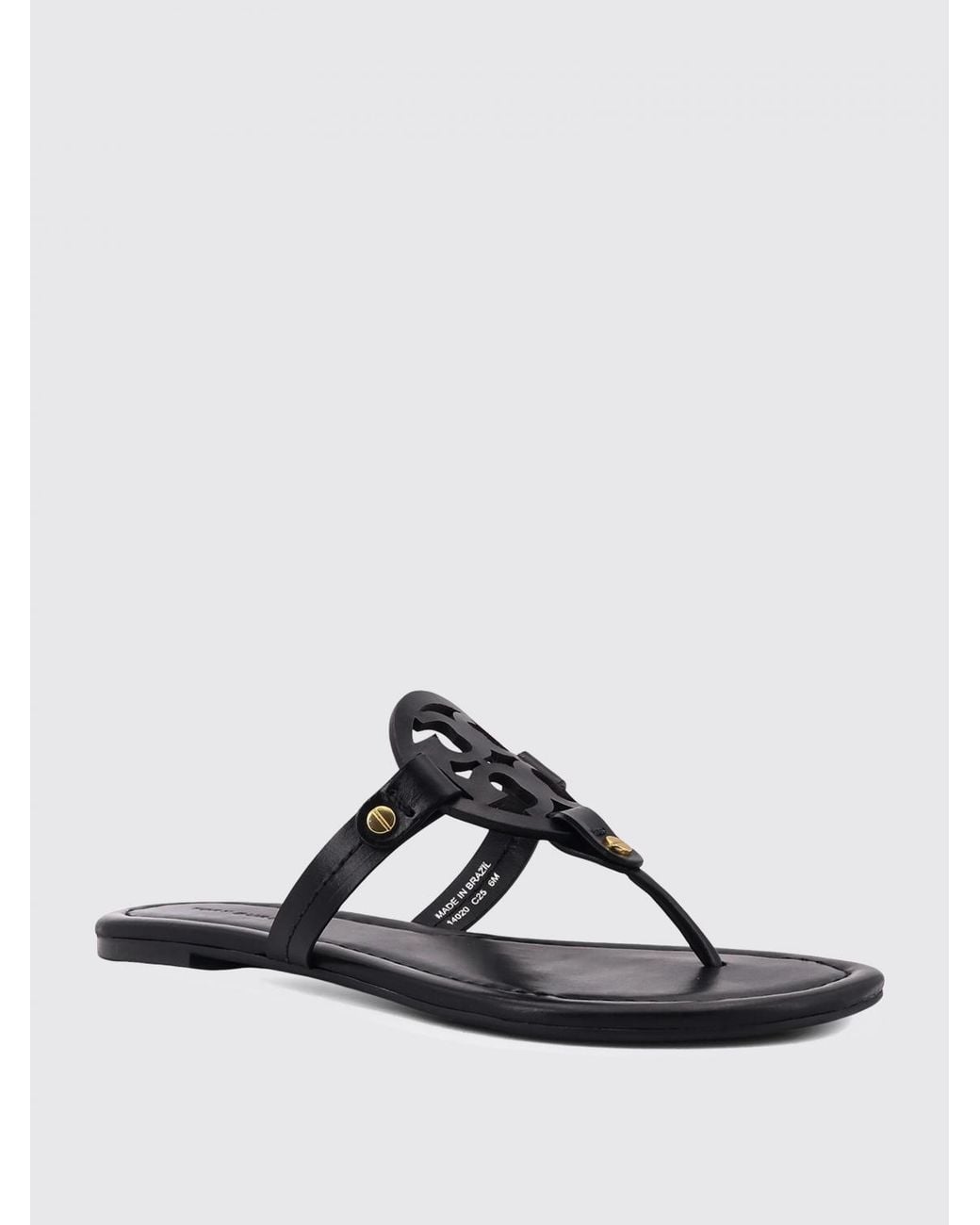 Flip Flops Tory Burch en coloris Black