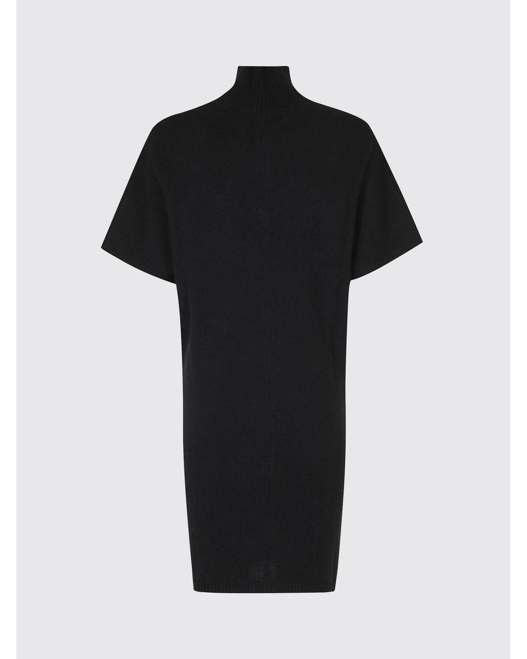 FEDERICA TOSI Blue Knit Sheath Mini Dress