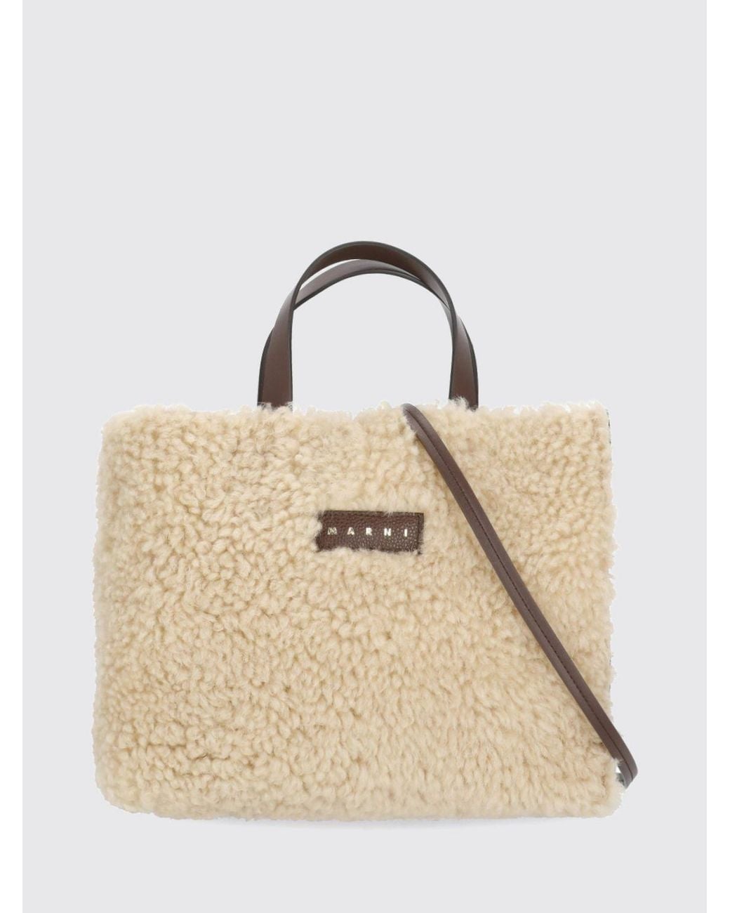Marni Natural Shoulder Bag