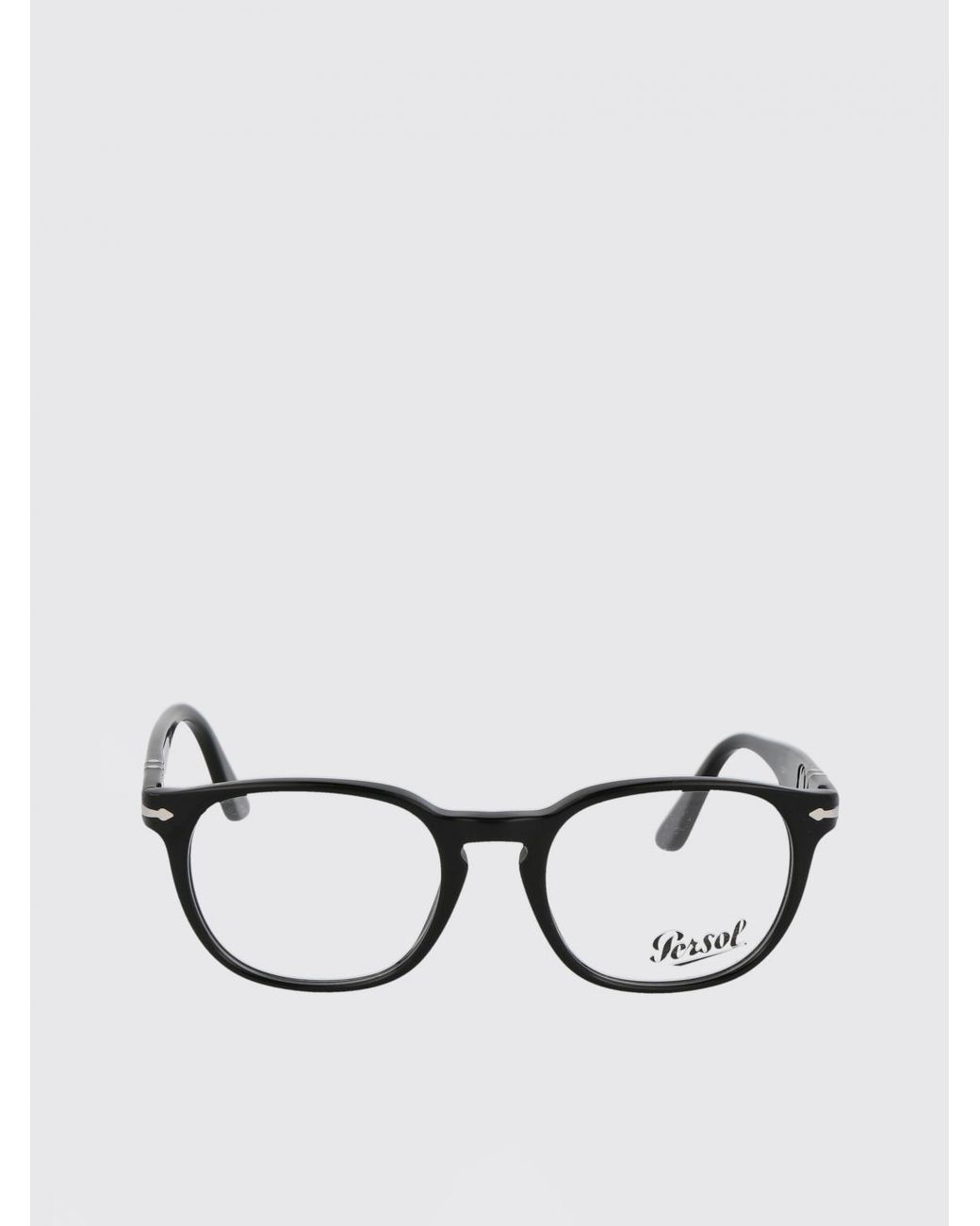 Persol Brille Aus Acetat in Black für Herren