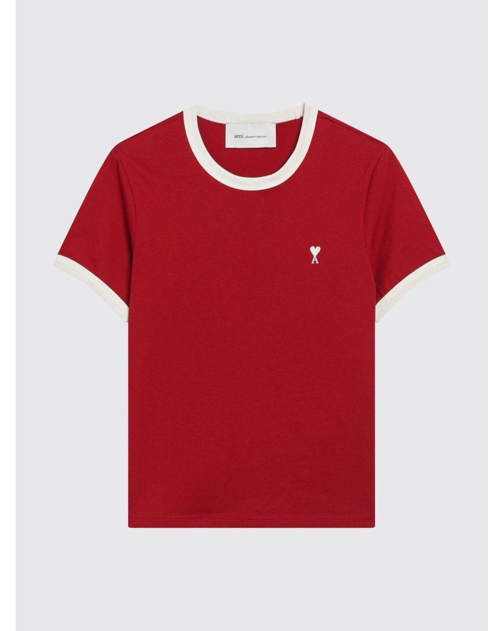 AMI Red Polo Shirt
