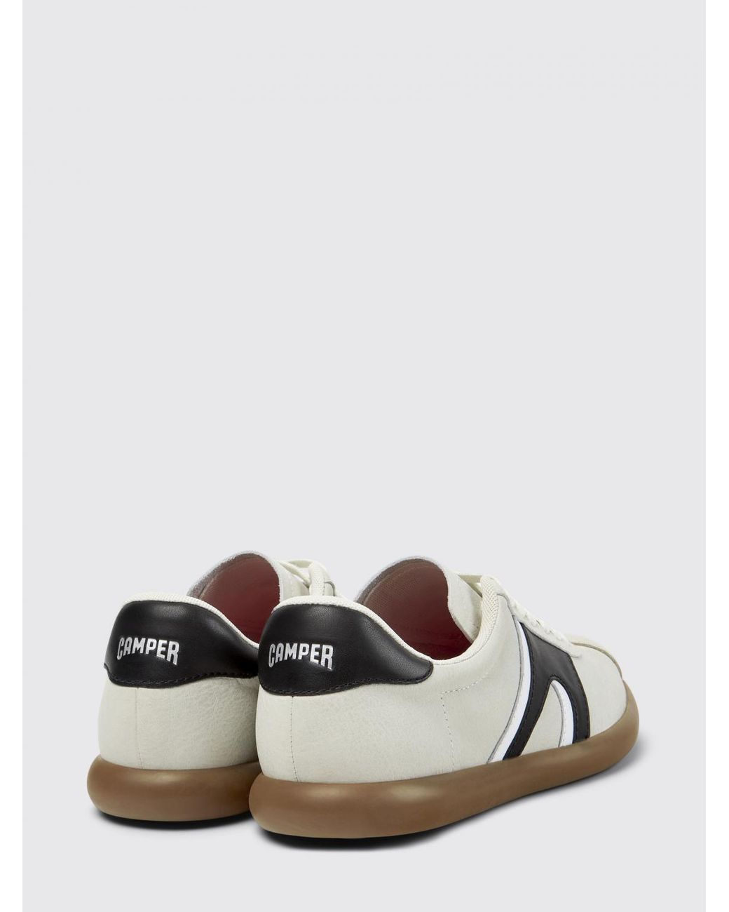 Camper White Pelotas Soller Leather Sneakers