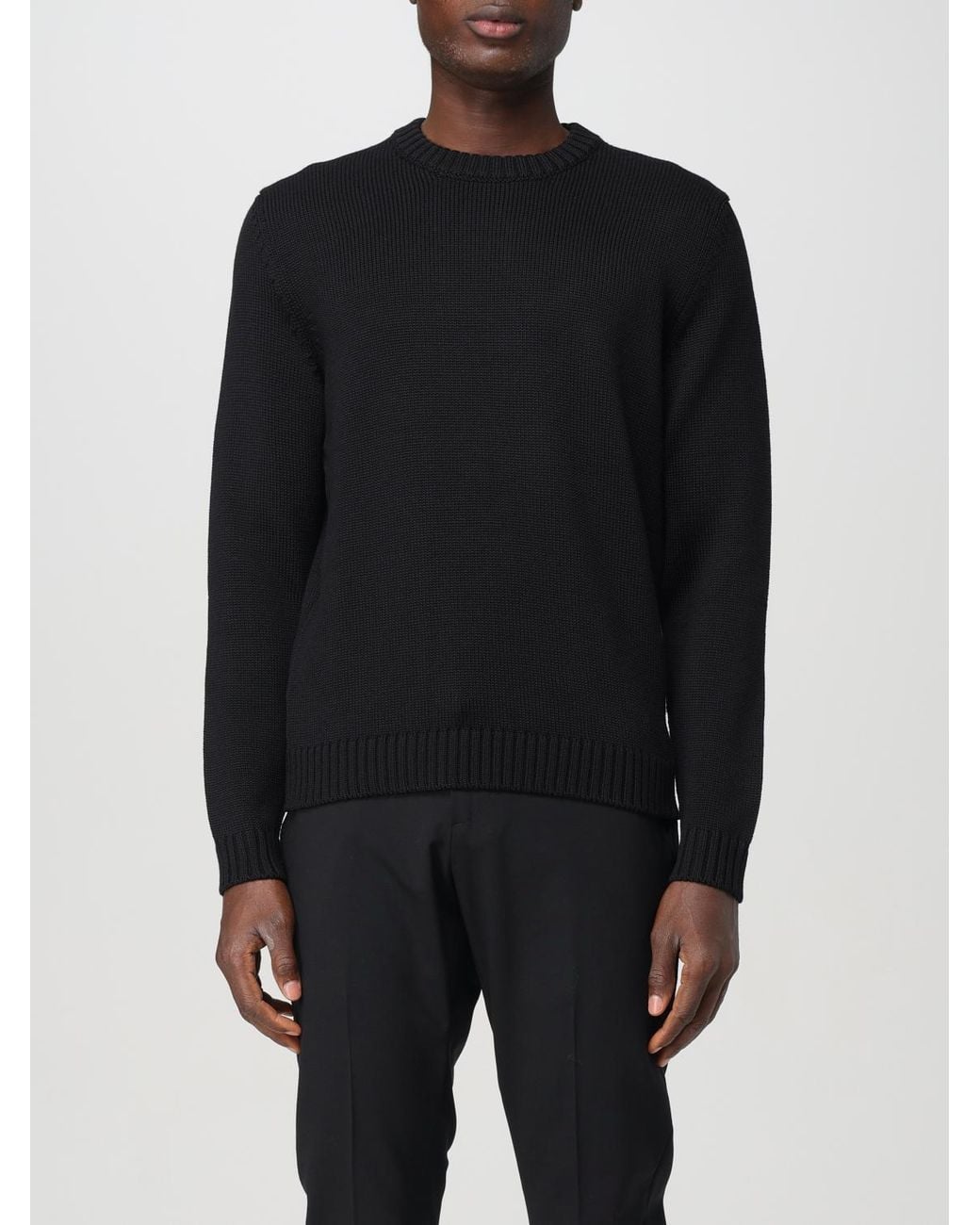Zanone Blue Sweater for men