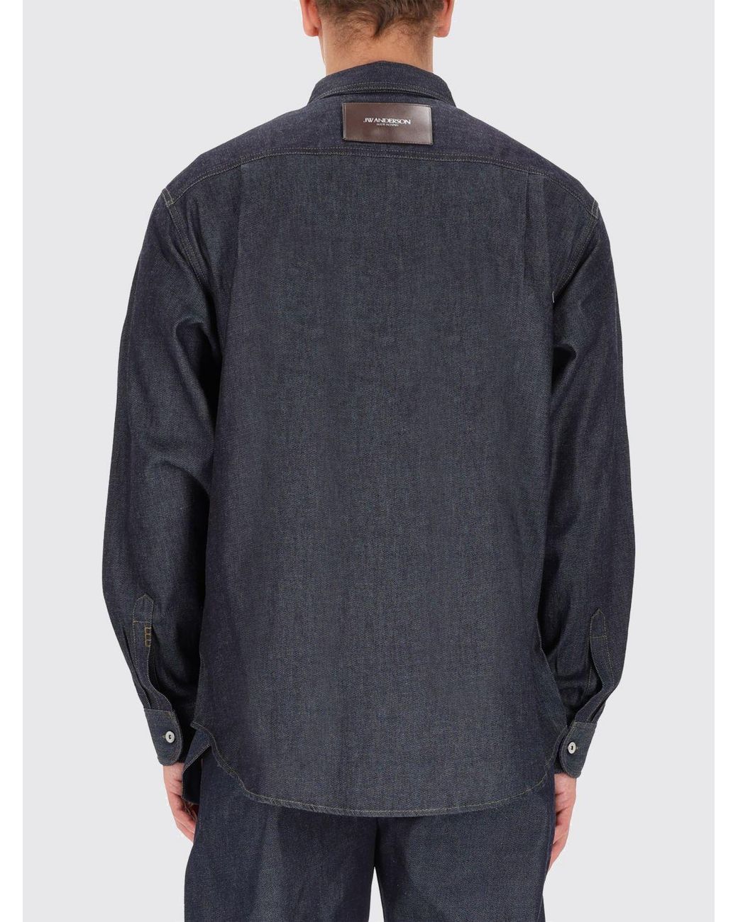J.W. Anderson Blue Cotton Casual Shirt for men