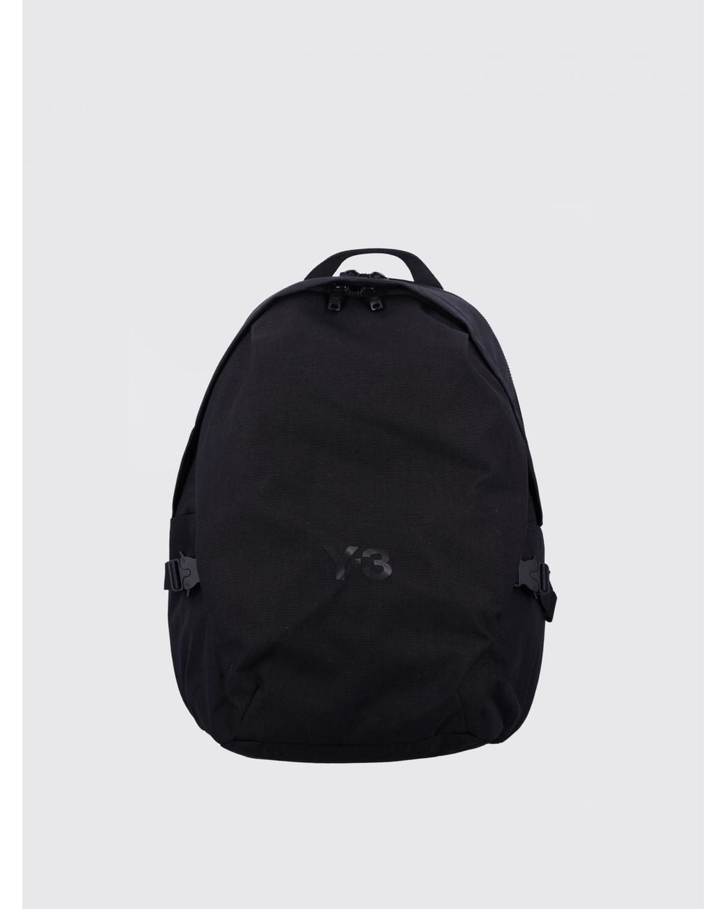 Y-3 Blue Stapl Nylon Backpack With Logo for men