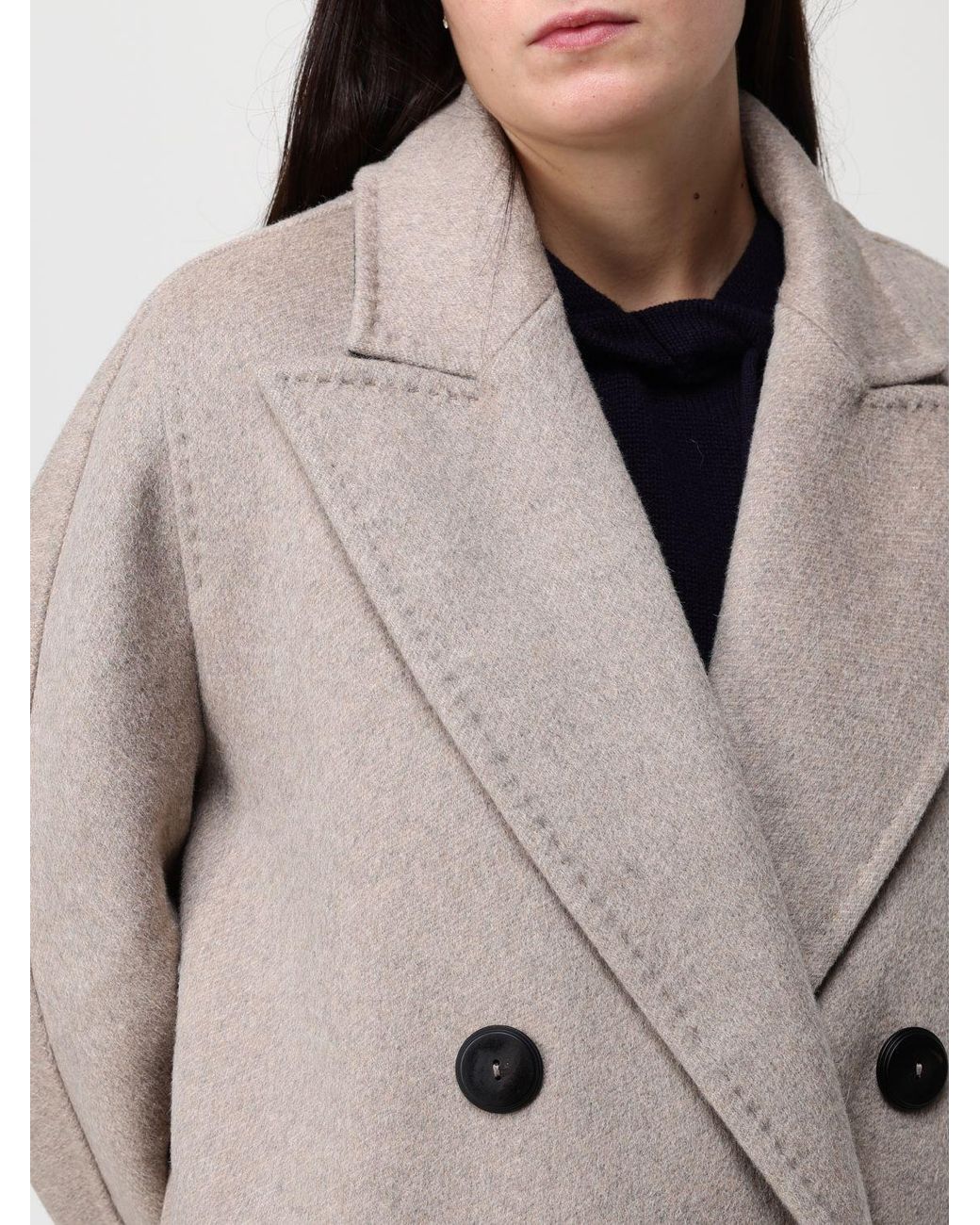 Abrigo Mujer Max Mara de color Natural