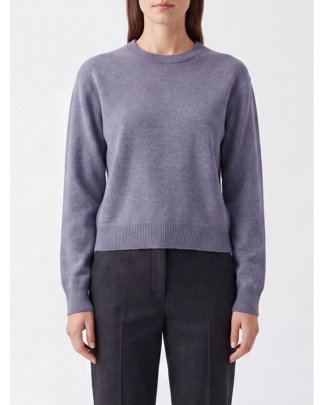 Rohe Blue Crewneck Jumper