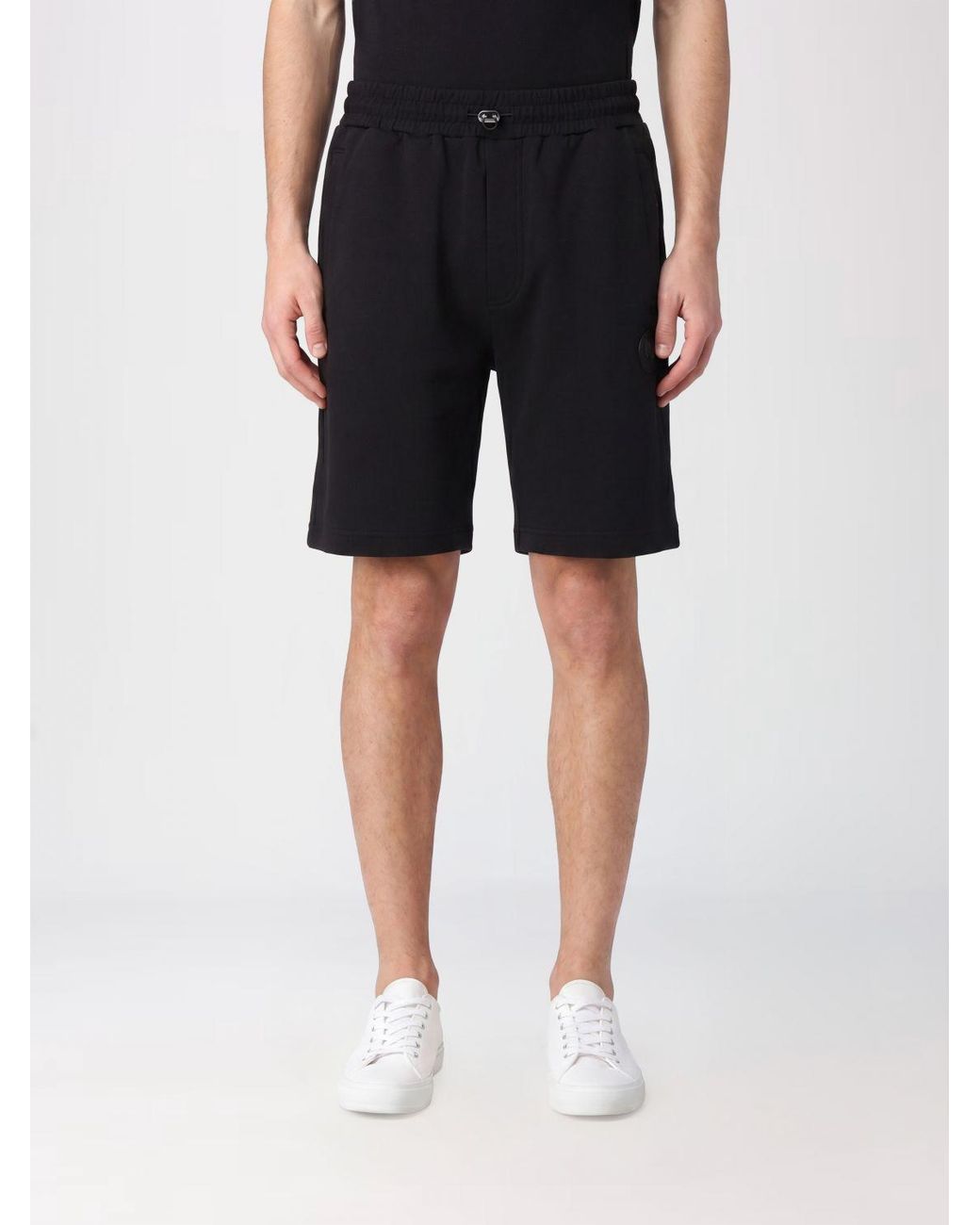 Philipp Plein Black Shorts for men