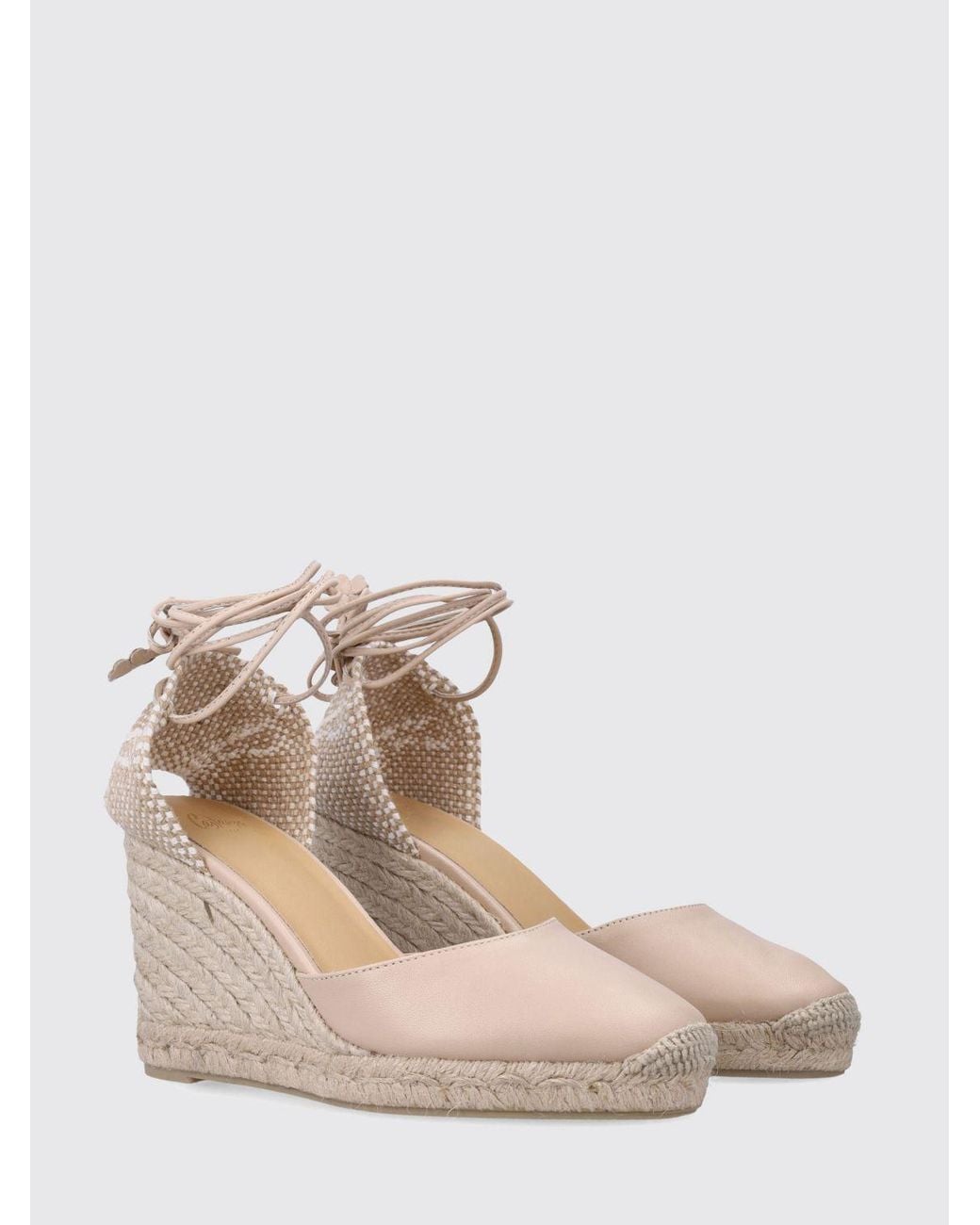 Castaner Natural Castañer Castañer Carina 8 Nappa Espadrilles