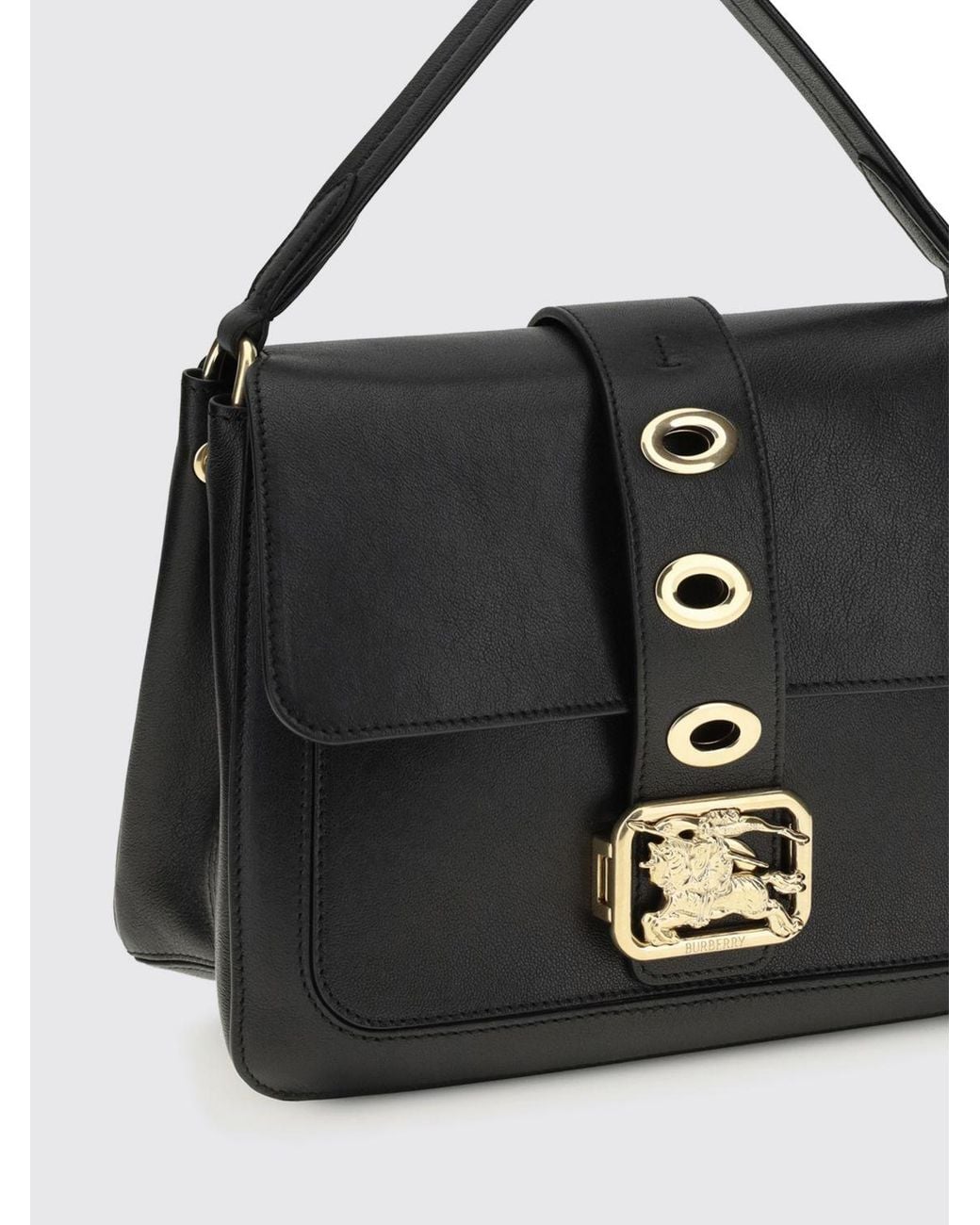 Burberry Black Small Rider Handbag