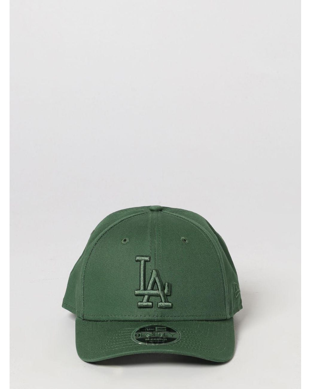 KTZ Green 9Forty Los Angeles Dodgers Cotton Baseball Cap With Logo for men