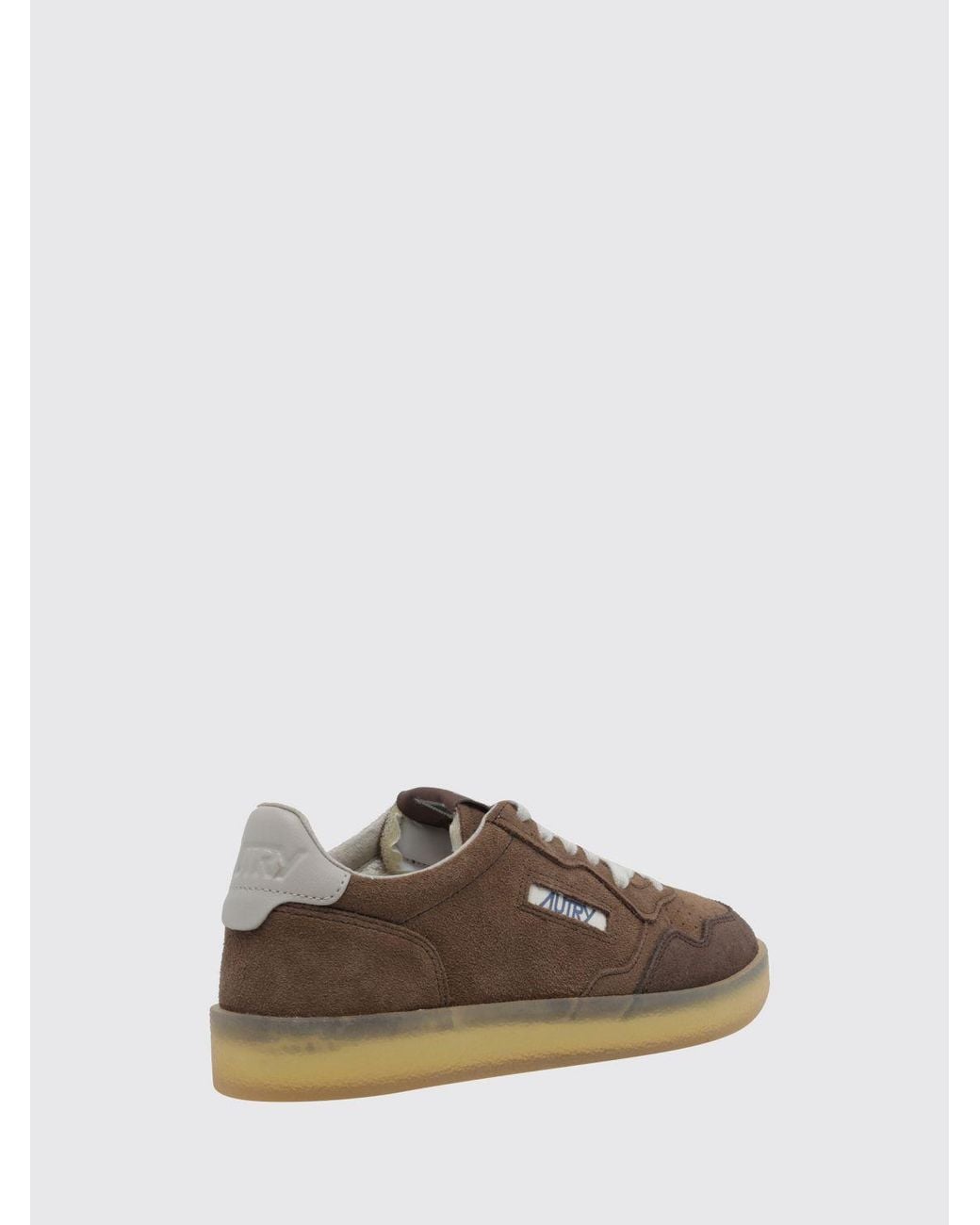 Autry Brown Medalist Low Sneakers for men