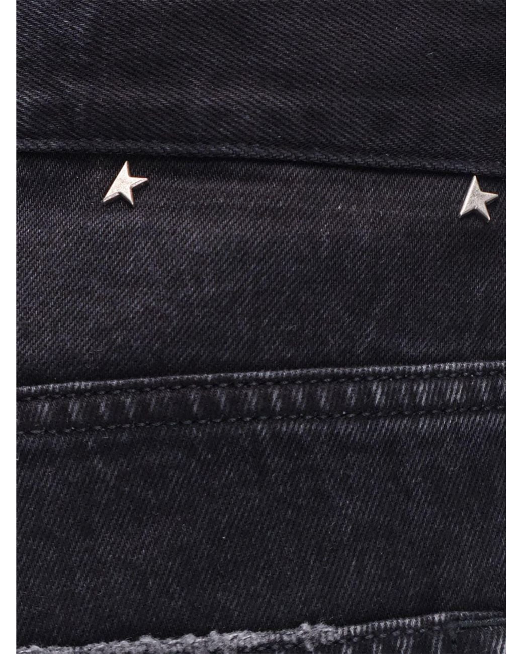 Golden Goose Deluxe Brand Blue Denim Wide Leg Jeans for men