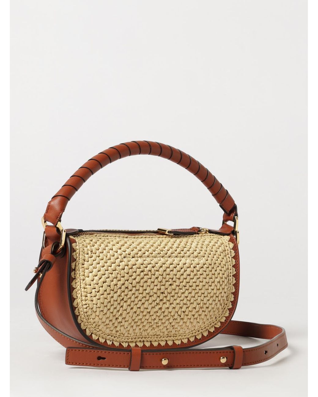 Chloé Brown Chlo&Eacute Marcie Small Hobo Bag