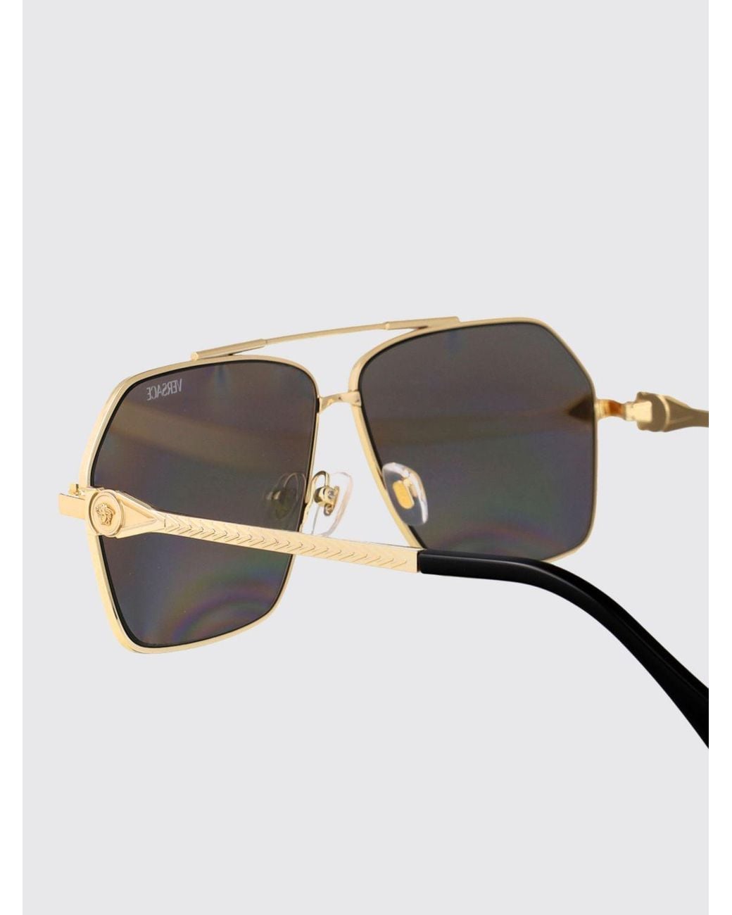 Versace White Sunglasses for men