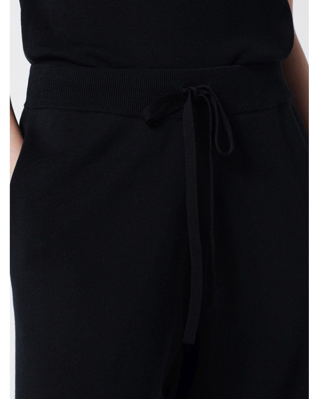 Entire studios Black Knit Trousers