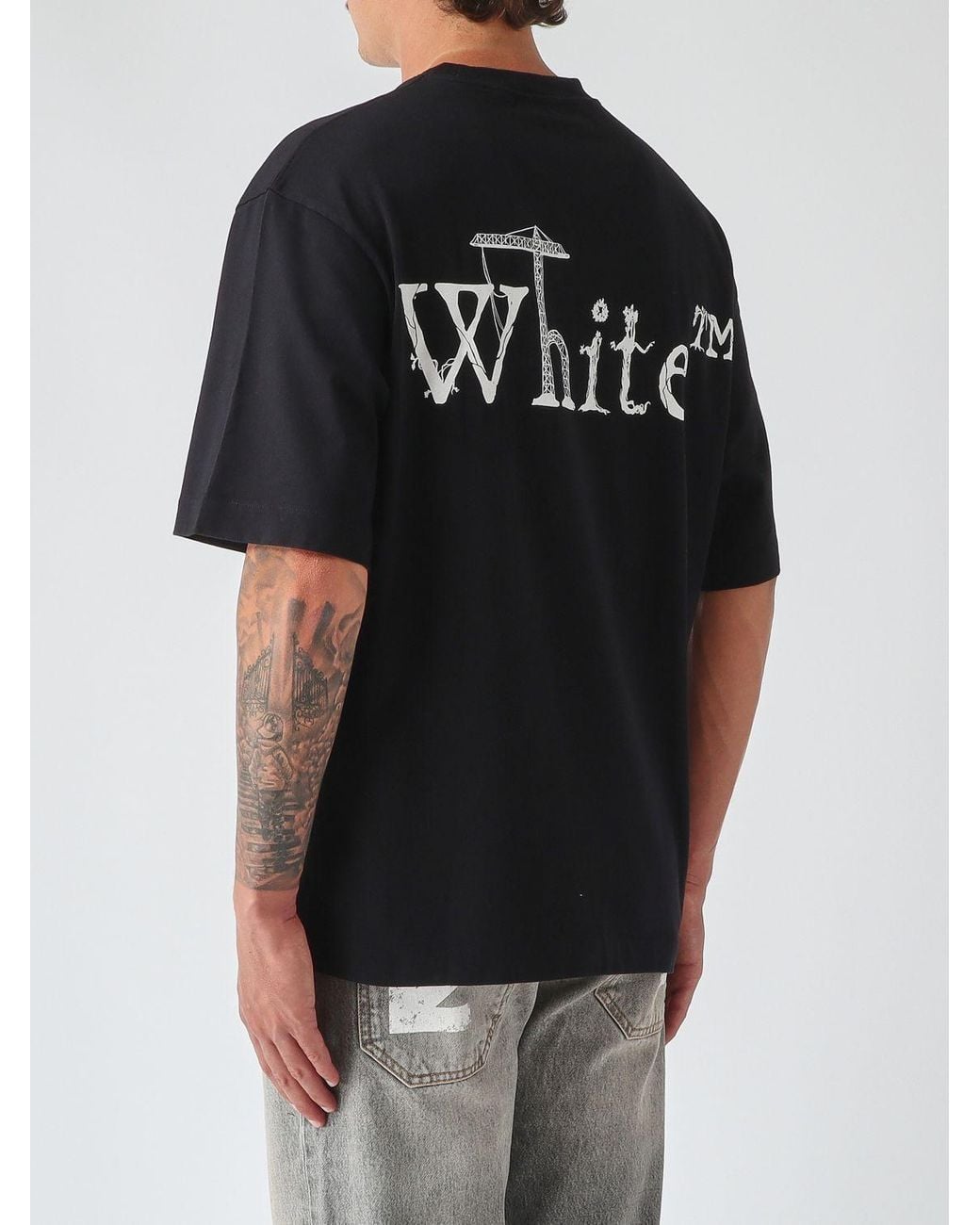 Off-White c/o Virgil Abloh Black T-Shirt for men