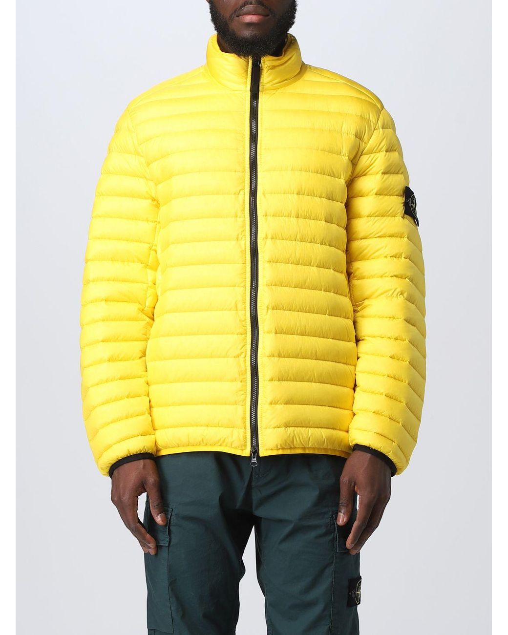 Stone Island Jacke in Gelb für Herren | Lyst DE